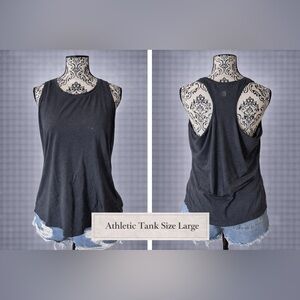 Women’s Athletic Racerback Tank Top Size Large Workout Activewear